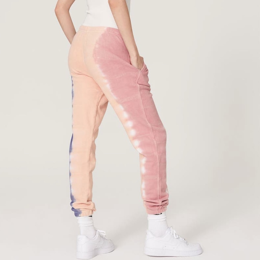 Spiritual Gangster Laguna Sweatpant in Tri Desert Tie Dye - Picture 3 of 11